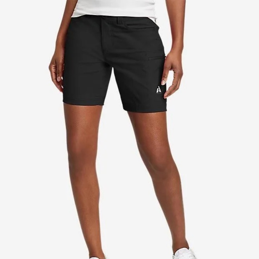 Eddie Bauer Women's Guide Pro Shorts Size 14 Black